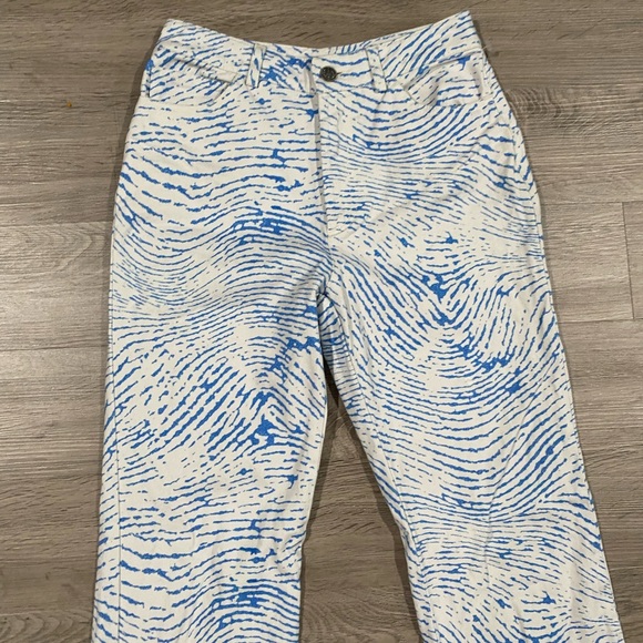 Paloma Wool Huella Jeans Fingerprint Blue Jeans Size 36 - Picture 4 of 12